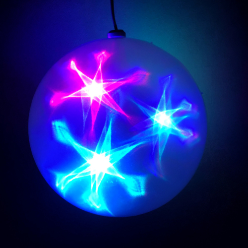 Большой эксклюзивный шар с LED светодиодами 30 см